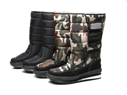 Bottes d'hiver imperméables pour hommes J2212