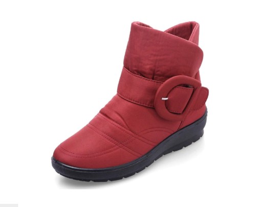Bottes d'hiver pour femmes avec boucle J2431