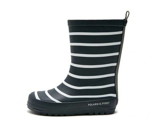 Bottes en caoutchouc rayées pour enfants