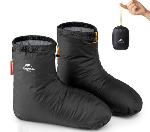 Bottes en duvet pour sac de couchage