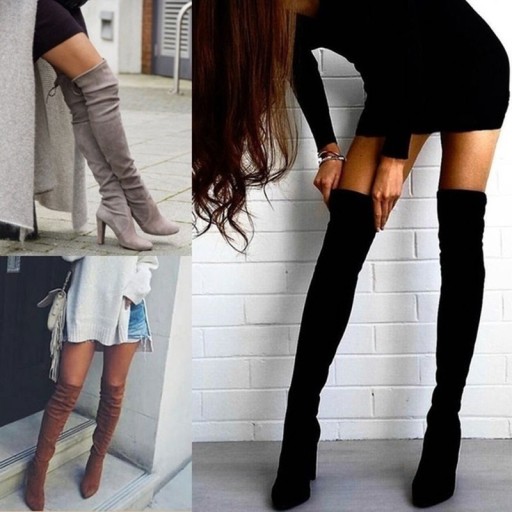 Bottes hautes pour femmes J1804
