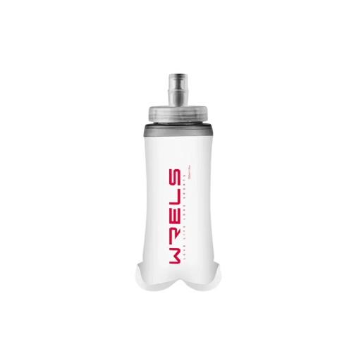 Bottiglia d'acqua pieghevole morbida 300 ml Sportiva TPU Sacchetto d'acqua per corsa Campeggio Escursionismo Bottiglia leggera da tasca