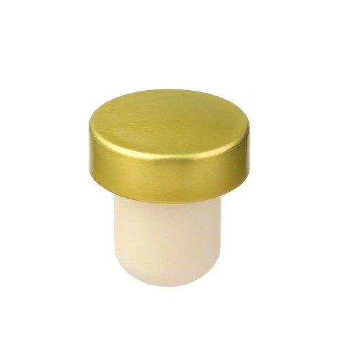 Bouchon de vin coloré avec bouchon plat, bouchon de bouteille 30 x 29 mm, bouchon de vin pratique, bouchon réutilisable