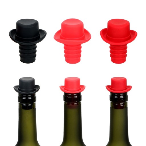 Bouchon en silicone pour bouteille