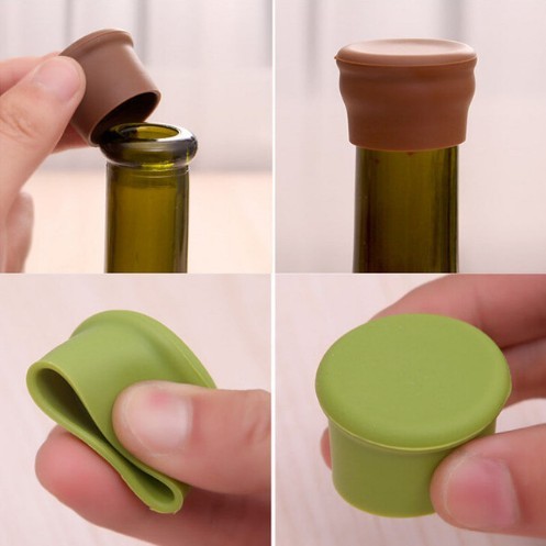 Bouchon en silicone pour vin