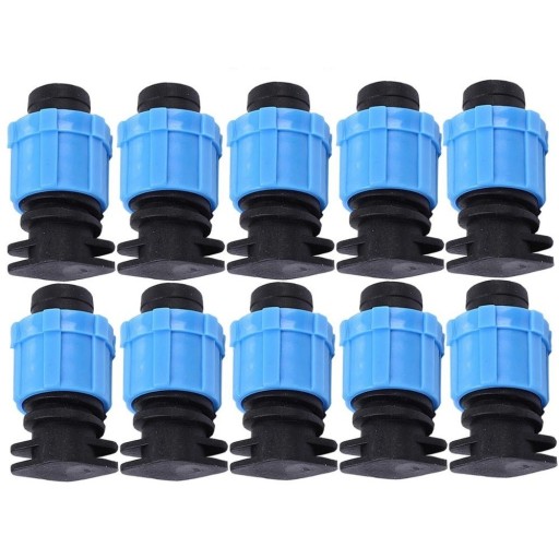 Bouchon terminal pour goutteur d'irrigation 10 pcs