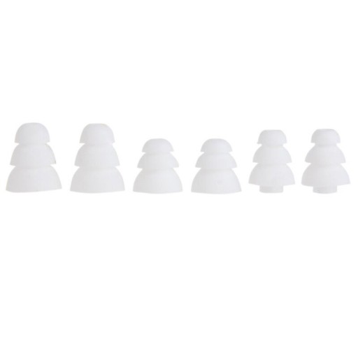 Bouchons d'oreilles triples 6 pcs A3047