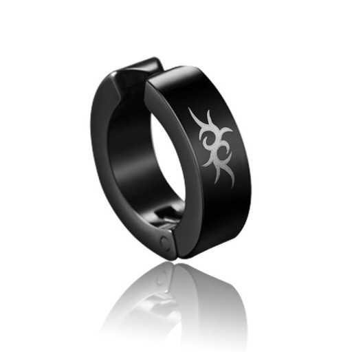 Boucle d'oreille ronde