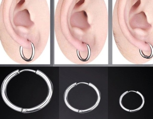 Boucle d'oreille ronde G360