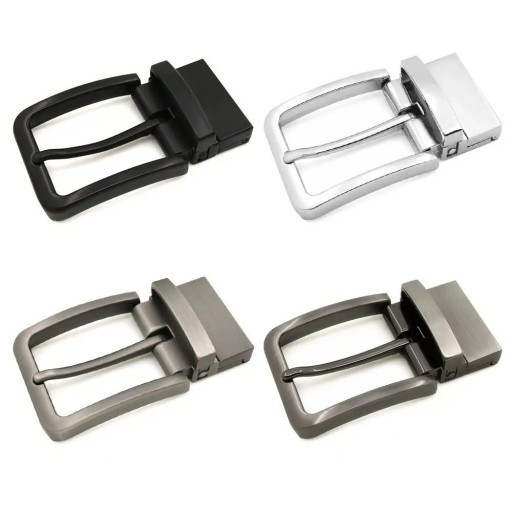 Boucle de ceinture classique avec une pointe Largeur 35 mm Boucle en métal en alliage de zinc Boucle interchangeable pour ceinture Style