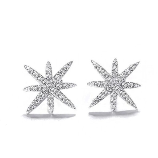 Boucles d'oreilles à clou étoile pour femmes
