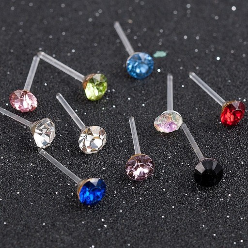 Boucles d'oreilles à clou pour femmes 20 paires C1094