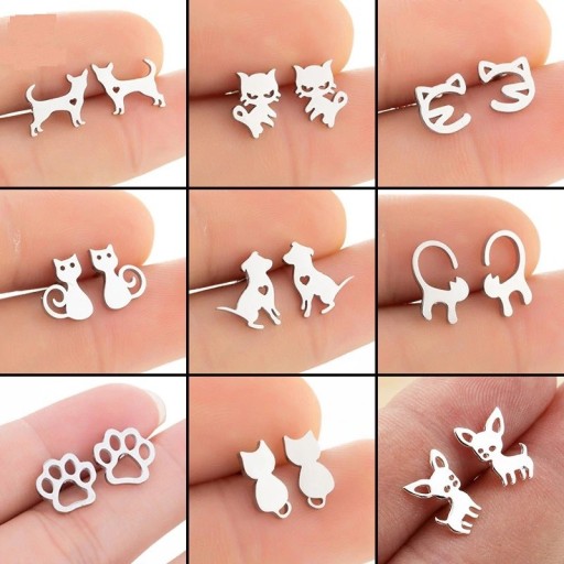 Boucles d'oreilles à clou pour femmes G116