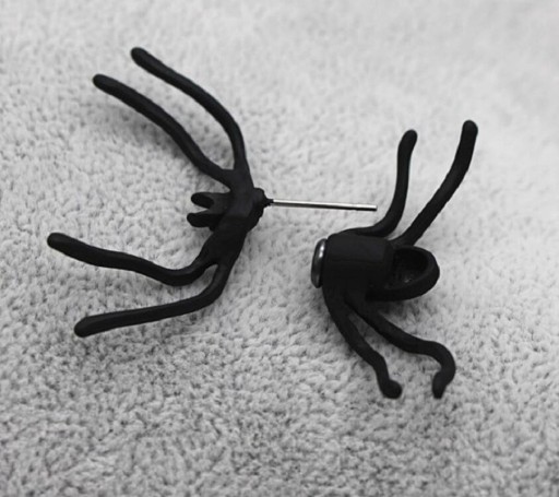 Boucles d'oreilles araignée pour femmes