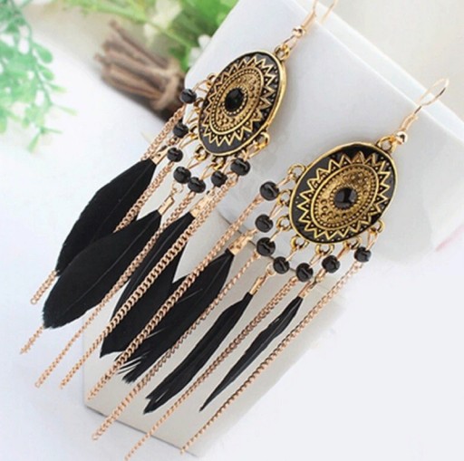 Boucles d'oreilles attrape-rêves pour femmes