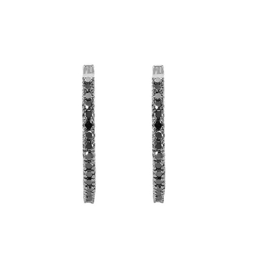 Boucles d'oreilles circulaires pour femmes avec zircon