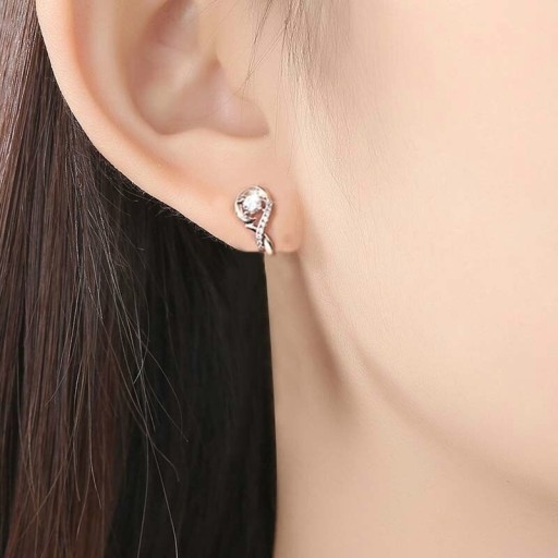 Boucles d'oreilles circulaires pour femmes C1071