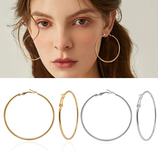 Boucles d'oreilles circulaires pour femmes G592