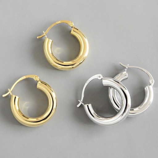 Boucles d'oreilles créoles pour femmes G118