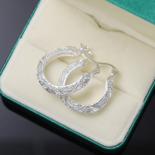 Boucles d'oreilles créoles pour femmes G1474