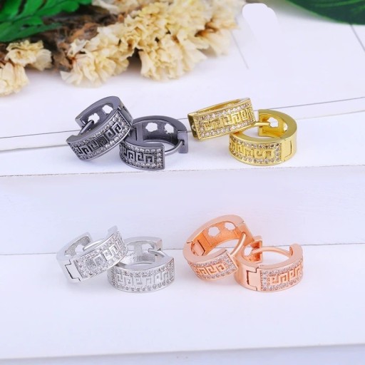 Boucles d'oreilles créoles pour femmes G1517