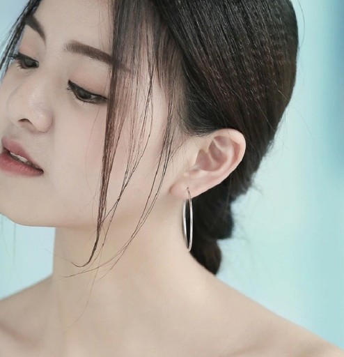 Boucles d'oreilles créoles pour femmes G170