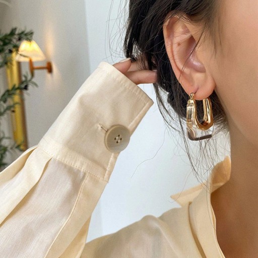 Boucles d'oreilles créoles pour femmes G482