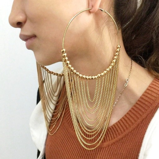 Boucles d'oreilles créoles pour femmes G841