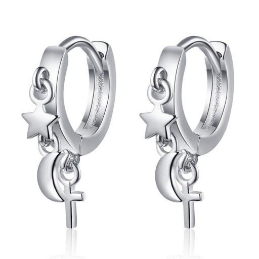 Boucles d'oreilles créoles pour femmes H716