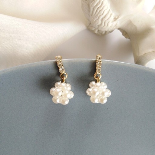 Boucles d'oreilles en perles pour femmes H733