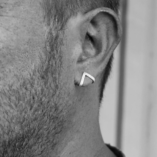 Boucles d'oreilles encadrantes