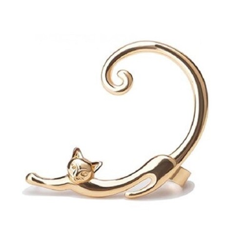 Boucles d'oreilles femme chat