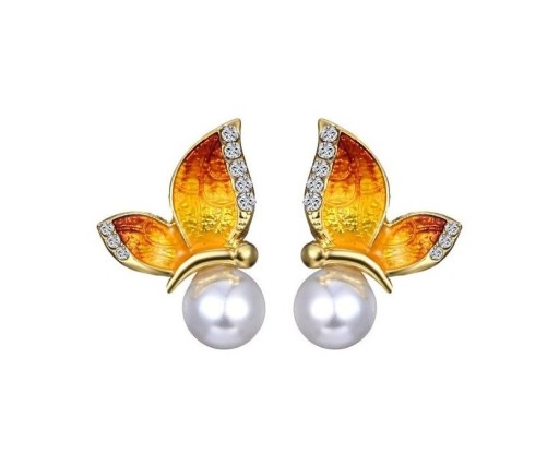 Boucles d'oreilles femme papillon H820