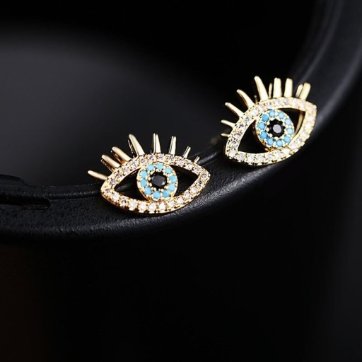 Boucles d'oreilles femmes yeux