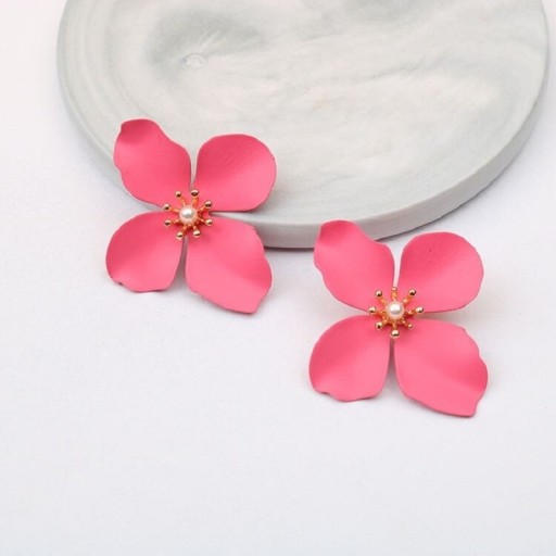 Boucles d'oreilles fleurs pour femmes J189