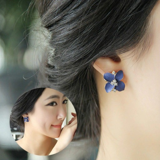 Boucles d'oreilles fleurs pour femmes