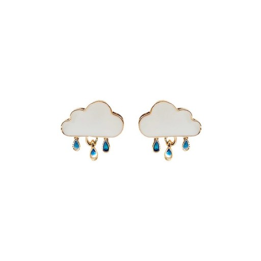 Boucles d'oreilles nuage pour femmes