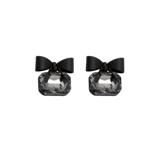 Boucles d'oreilles pendantes pour femmes avec nœud