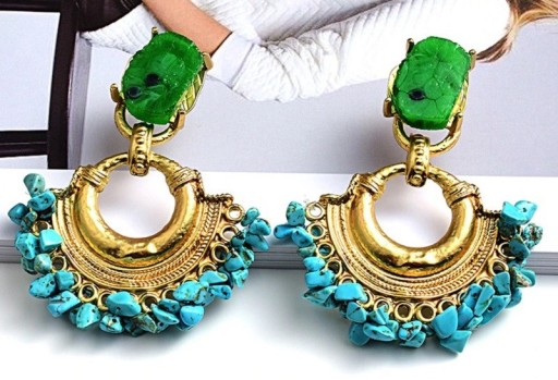 Boucles d'oreilles pendantes pour femmes G245