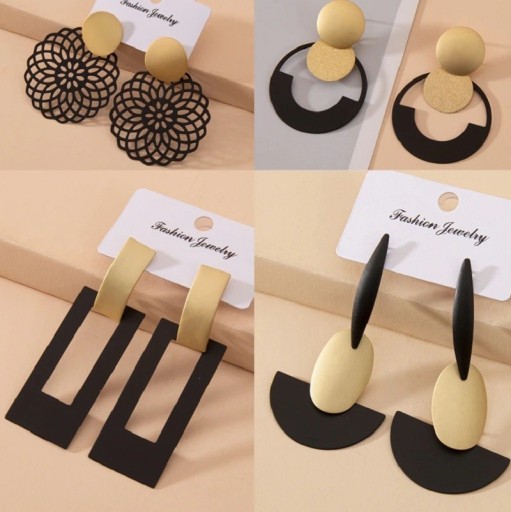 Boucles d'oreilles pendantes pour femmes G571