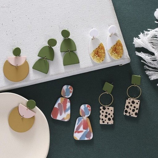 Boucles d'oreilles pendantes pour femmes G749