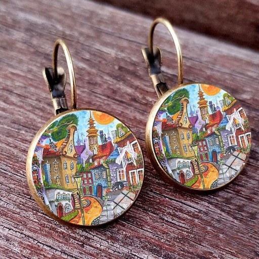 Boucles d'oreilles pendantes pour femmes H781