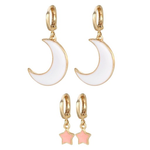 Boucles d'oreilles pour femmes 4 pcs