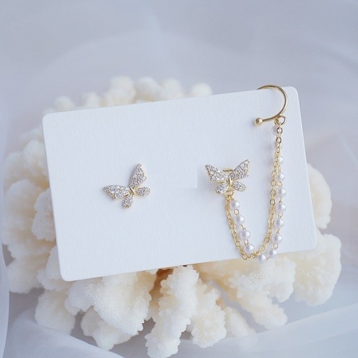 Boucles d'oreilles pour femmes avec attache