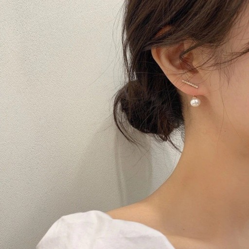 Boucles d'oreilles pour femmes avec perles G1089