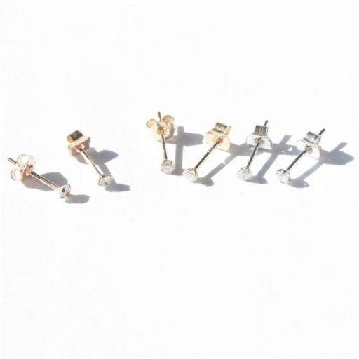 Boucles d'oreilles pour femmes avec pierre A1703