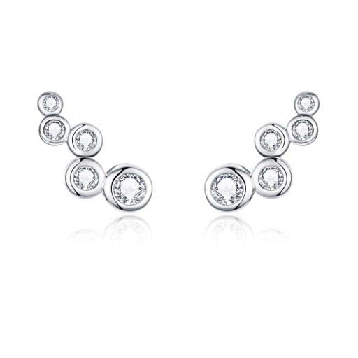 Boucles d'oreilles pour femmes avec pierres R58