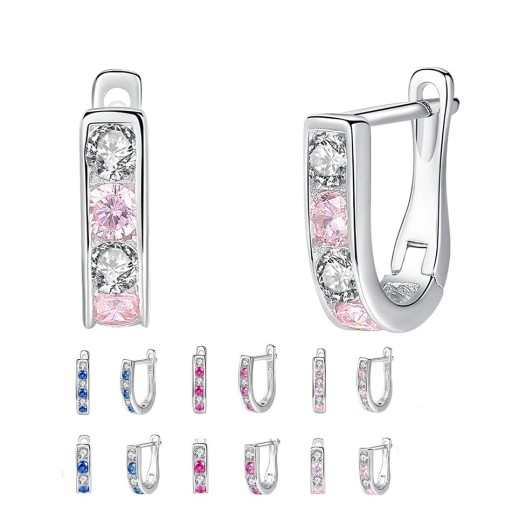Boucles d'oreilles pour femmes avec pierres
