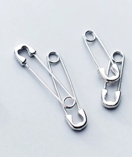 Boucles d'oreilles pour femmes épingle à nourrice R59