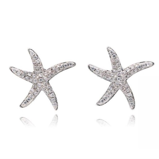 Boucles d'oreilles pour femmes étoile de mer